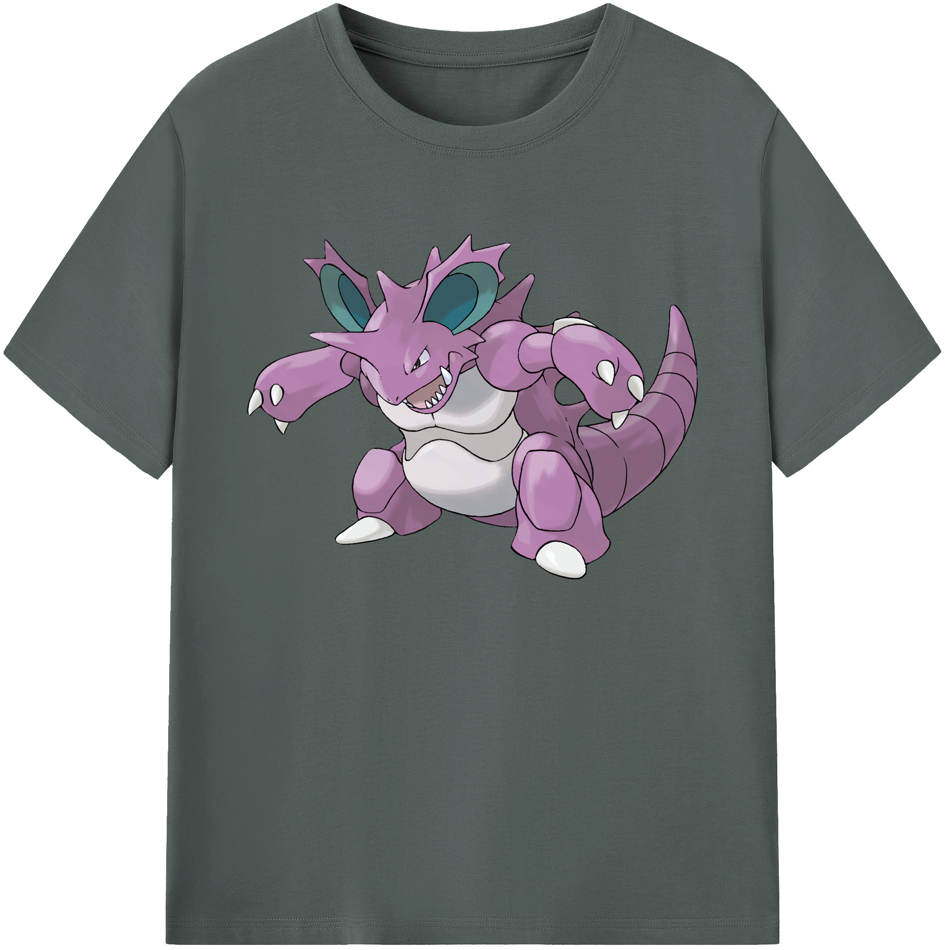 （画像用） ポケットモンスター Pokémon 綿100％ メンズ半袖Tシャツ｜肌触りやわらか＆通気性